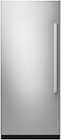 JennAir - NOIR Left Swing Door Panel Kit for Select 36" Jenn-Air Built-In Column Refrigerators - Stainless Steel