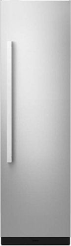 JennAir - NOIR Right Swing Door Panel Kit for Select 24" Jenn-Air Built-In Column Refrigerators - Stainless Steel