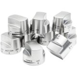 Viking - Control Knob Set for Ranges - Stainless Steel
