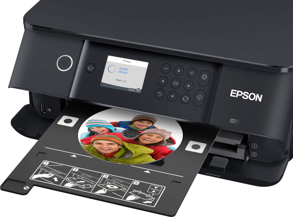 Epson - Expression Premium XP-6100 Wireless All-In-One Inkjet Printer - Black
