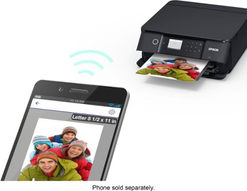 Epson - Expression Premium XP-6100 Wireless All-In-One Inkjet Printer - Black