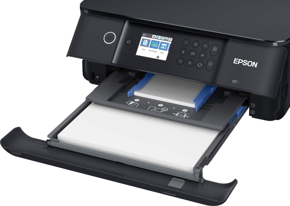 Epson - Expression Premium XP-6100 Wireless All-In-One Inkjet Printer - Black