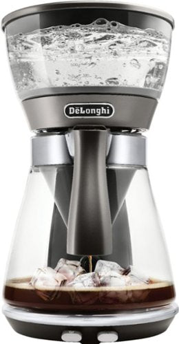 De'Longhi - 8-Cup Coffee Maker - Silver Metallic