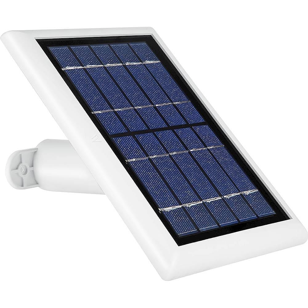 Wasserstein - Solar Panel for Ring Spotlight Cam/Plus/Pro, Battery, Stick Up Cam/Pro, Battery & Outdoor Cam Plus, Battery (2-Pack) - White
