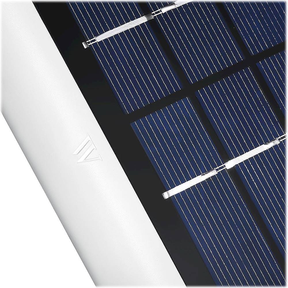 Wasserstein - Solar Panel for Ring Spotlight Cam/Plus/Pro, Battery, Stick Up Cam/Pro, Battery & Outdoor Cam Plus, Battery (2-Pack) - White
