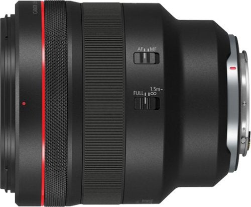 Canon - RF85mm F1.2 L USM Mid-Telephoto Prime Lens for EOS R-Series Cameras - Black