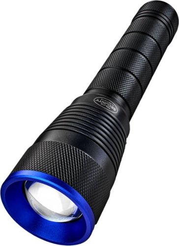 Police Security - Elite 3300 Lumen LED Flashlight - Black