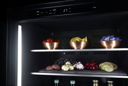 JennAir - 5 Cu. Ft. Built-In Mini Fridge - Stainless Steel
