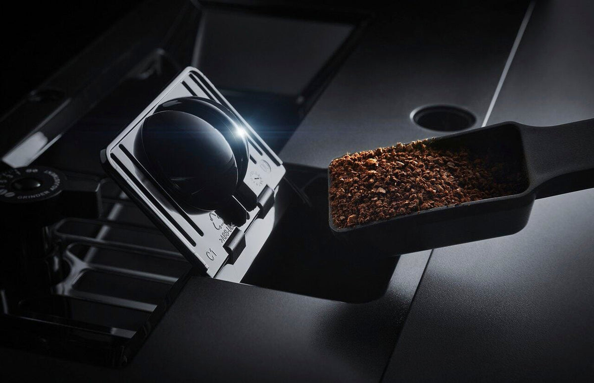JennAir - Noir Coffee Maker and Espresso Machine - Black Floating Glass