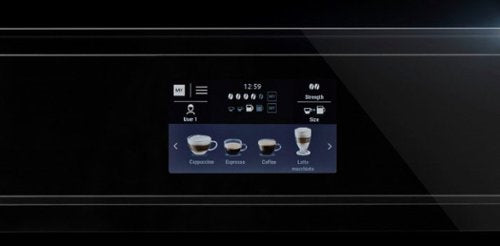 JennAir - Noir Coffee Maker and Espresso Machine - Black Floating Glass
