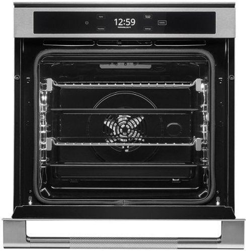 JennAir - RISE 24" Built-In Single Electric Convection Wall Oven - Stainless Steel