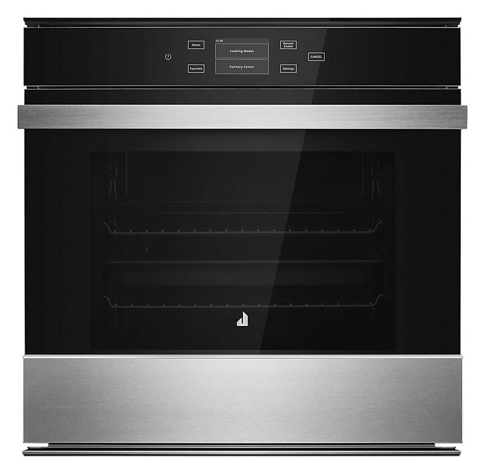 JennAir - NOIR 24" Built-In Single Electric Convection Wall Oven - Floating Black Glass