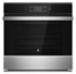 JennAir - NOIR 24" Built-In Single Electric Convection Wall Oven - Floating Black Glass