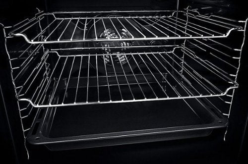 JennAir - NOIR 24" Built-In Single Electric Convection Wall Oven - Floating Black Glass