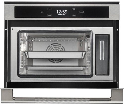 JennAir - RISE 24" Built-In Steam and Convection Wall Oven - Stainless Steel