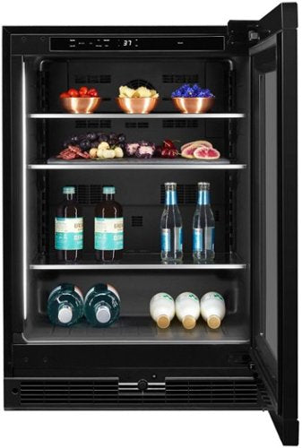 JennAir - 4.9 Cu. Ft. Built-In Mini Fridge - Custom Panel Ready