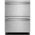 JennAir - NOIR 4.7 Cu. Ft. Built-In Double Refrigerator Drawers - Stainless Steel