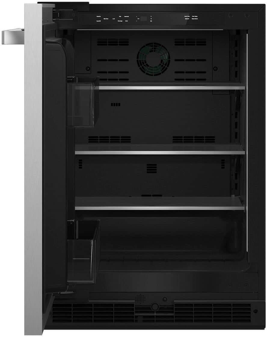 JennAir - NOIR 5 Cu. Ft. Built-In Mini Fridge - Stainless Steel