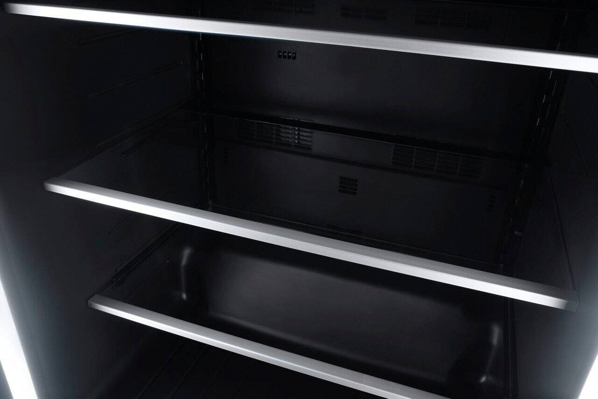 JennAir - NOIR 5 Cu. Ft. Built-In Mini Fridge - Stainless Steel
