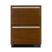 JennAir - 4.7 Cu. Ft. Built-In Double Drawer Refrigerator/Freezer - Custom Panel Ready