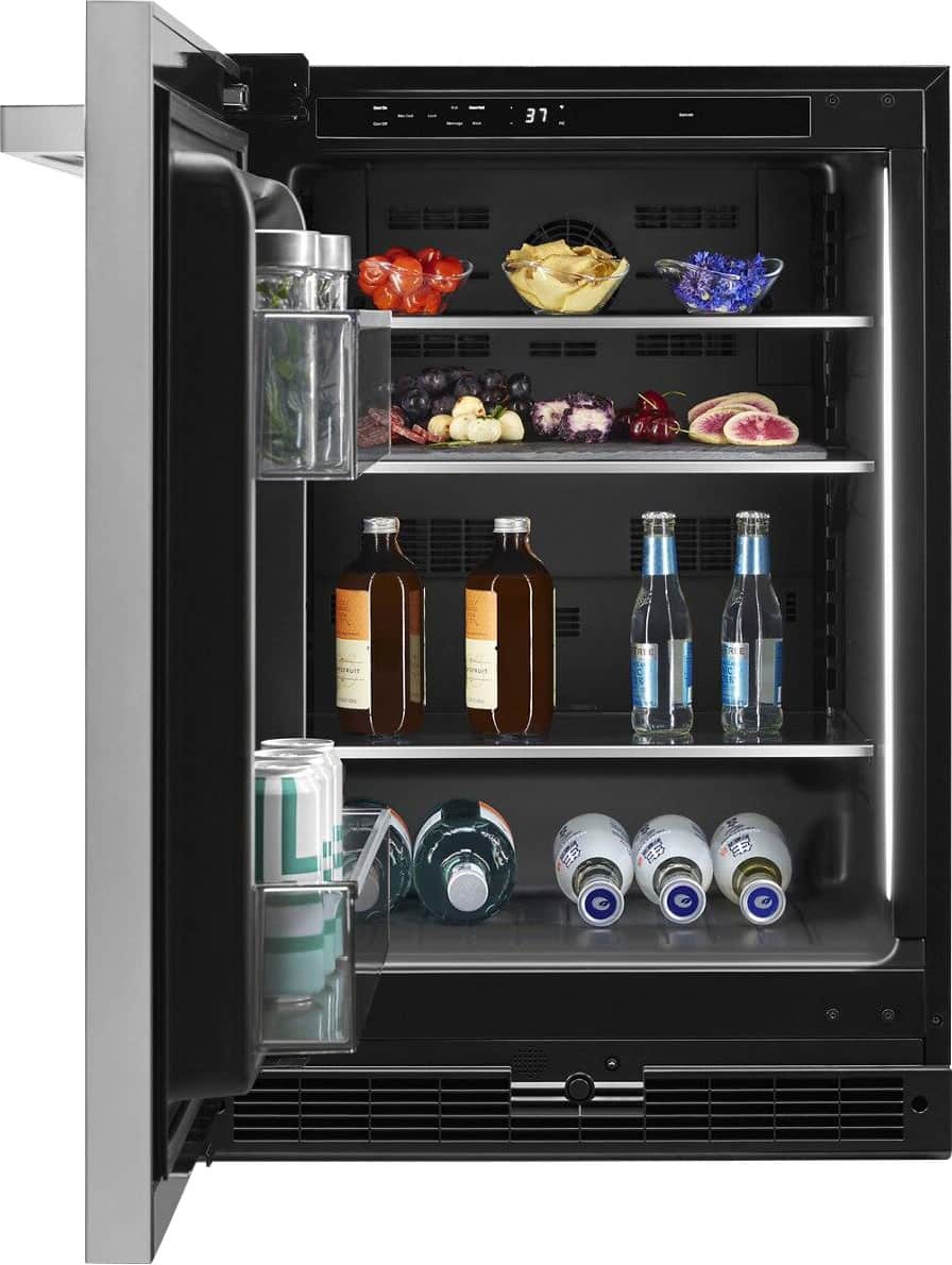 JennAir - 5.0 Cu. Ft. Built-In Mini Fridge - Custom Panel Ready