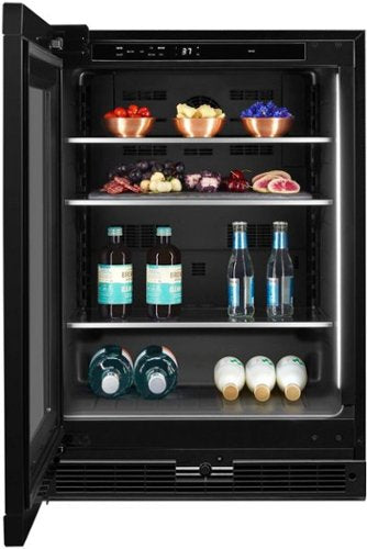 JennAir - 5.2 Cu. Ft. Built-In Mini Fridge - Custom Panel Ready