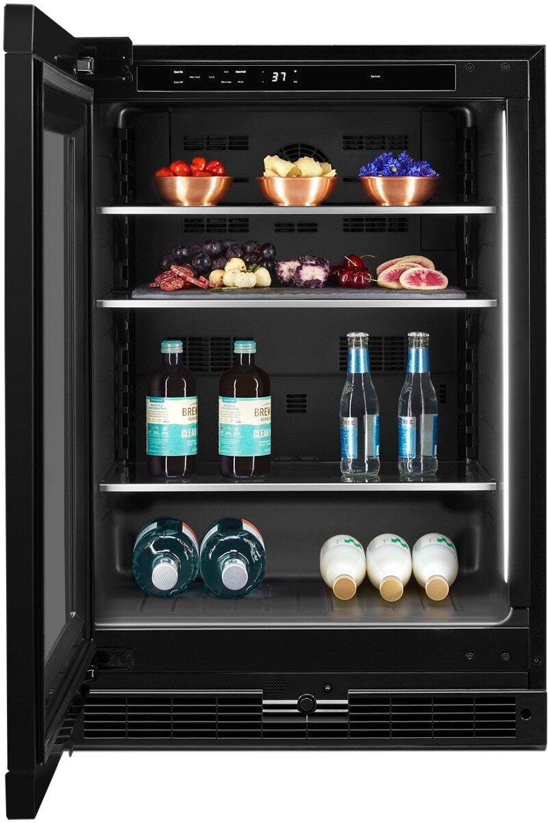 JennAir - 5.2 Cu. Ft. Built-In Mini Fridge - Custom Panel Ready