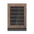 JennAir - 13-Bottle Built-In Dual Zone Wine Refrigerator - Custom Panel Ready