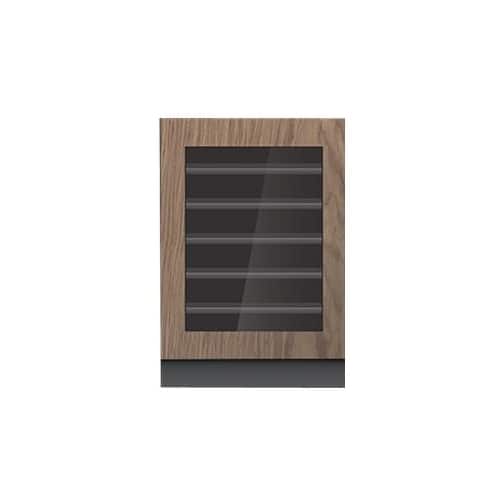 JennAir - 13-Bottle Built-In Dual Zone Beverage Cooler - Custom Panel Ready