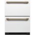 Café - 5.7 Cu. Ft. Built-In Dual-Drawer Refrigerator - Matte White