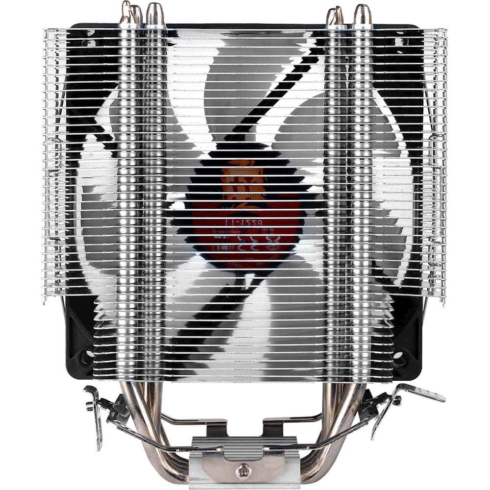 Thermaltake - Contac Silent 12 120mm CPU Cooling Fan - Black/White