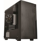 Thermaltake - Versa H18 TG Mid Tower Case - Black/Blue