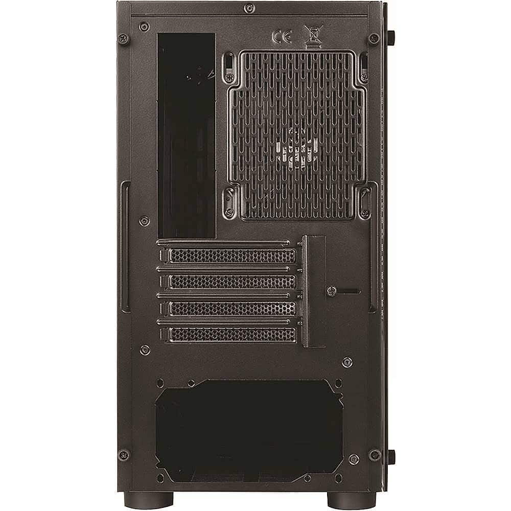 Thermaltake - Versa H18 TG Mid Tower Case - Black/Blue
