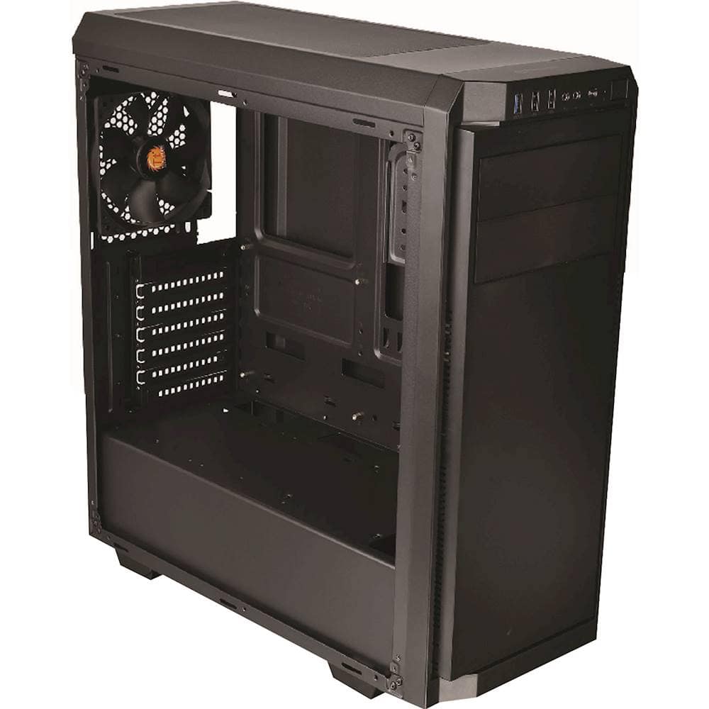 Thermaltake - V100 Perforated Computer Case - Black