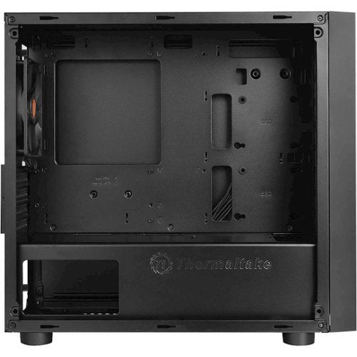 Thermaltake - Versa H17 Micro ATX Mini Tower Case - Black