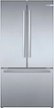 Bosch - 800 Series 36 in. Wide 21 Cu. Ft. French Door Bottom Freezer Counter-Depth Smart Refrigerator with VitaFresh - Stainless Steel