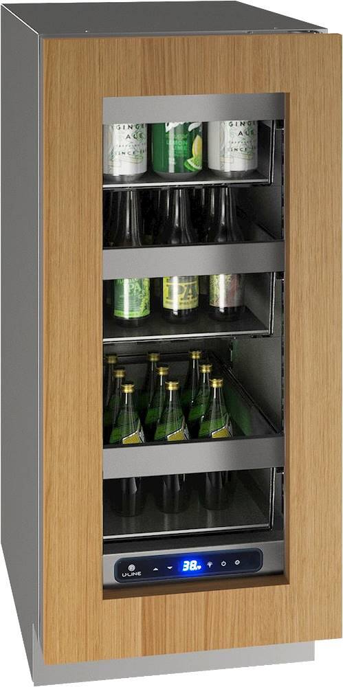 U-Line - 5 Class 72-Can Beverage Cooler - Custom Panel Ready