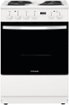Frigidaire - 24 in. Wide 4 elements 1.9 Cu. Ft. Freestanding Electric Range with Hidden Bake Element - White