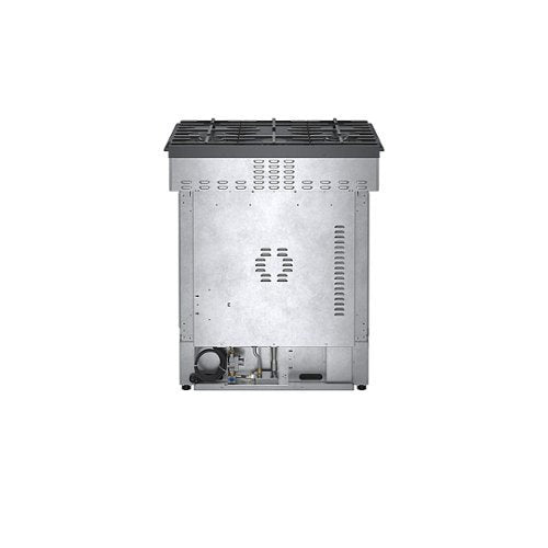 Bosch - 800 Series 30 in. Wide 4.8 Cu. Ft. Slide-In Gas Convection Range with Self-cleaning and 5 Burners - Black Stainless Steel