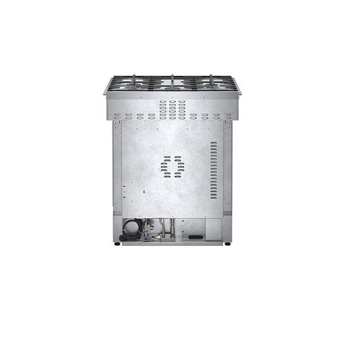 Bosch - 800 Series 30 in. Wide 4.8 Cu. Ft. Slide-In Gas Convection Range with Self-cleaning and 5 Dual Flame Burner - Stainless Steel