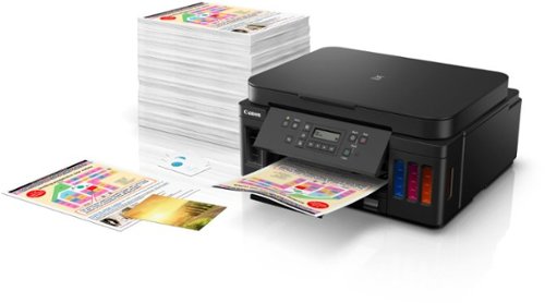 Canon - PIXMA Megatank G6020 Wireless All-In-One Supertank Inkjet Printer - Black