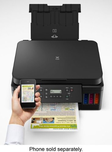 Canon - PIXMA Megatank G6020 Wireless All-In-One Supertank Inkjet Printer - Black