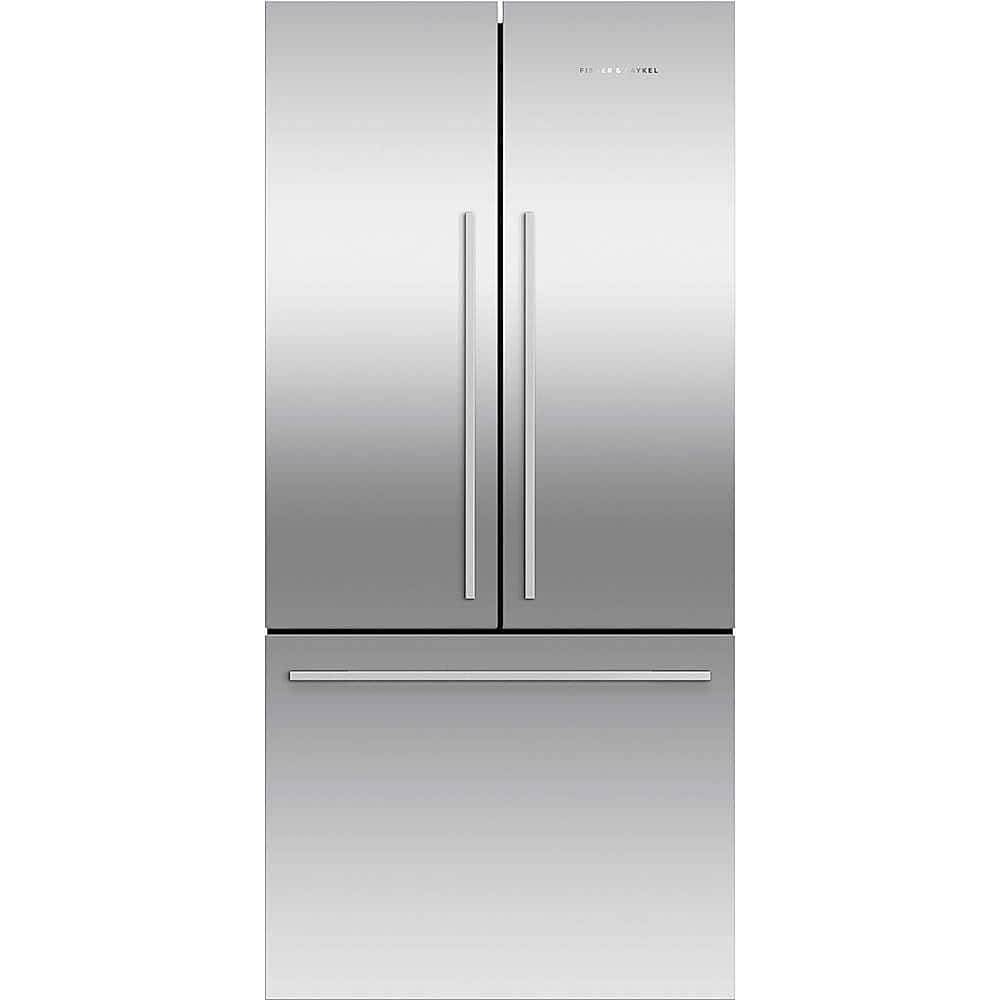 Fisher & Paykel - 32 in. Wide Series 7 16.9 Cu. Ft. French Door Refrigerator - Stainless Steel