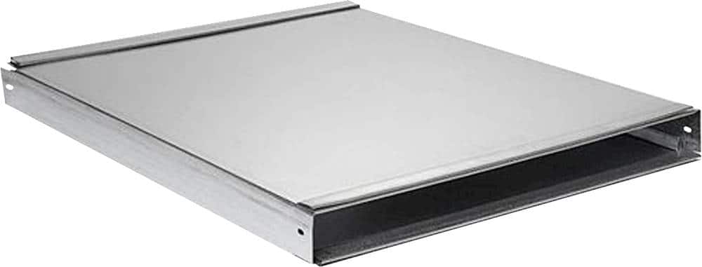 Zephyr - 2 in. x 19 in. Rectangular Duct 2 ft. Length for Lift Downdraft - Silver