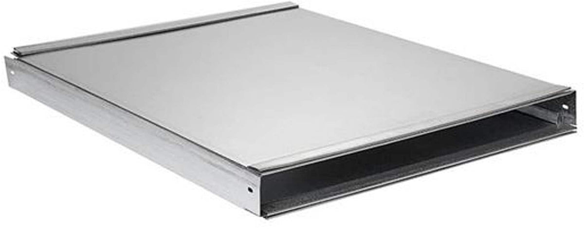 Zephyr - 2 in. x 19 in. Rectangular Duct 2 ft. Length for Lift Downdraft - Silver