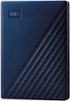 WD - My Passport for Mac 4TB External USB 3.0 Portable Hard Drive - Blue