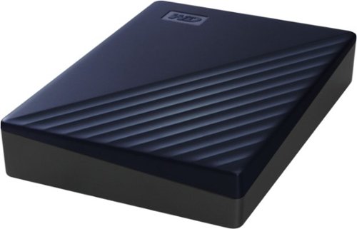 WD - My Passport for Mac 4TB External USB 3.0 Portable Hard Drive - Blue