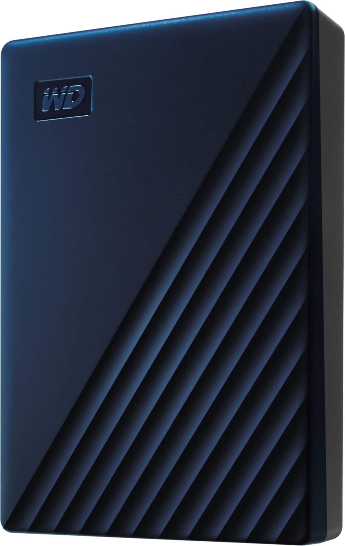 WD - My Passport for Mac 4TB External USB 3.0 Portable Hard Drive - Blue