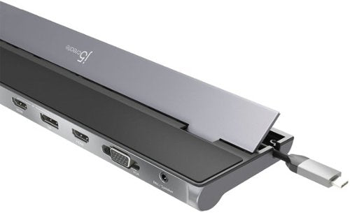 j5create - USB-C Triple Display Docking Station - Black