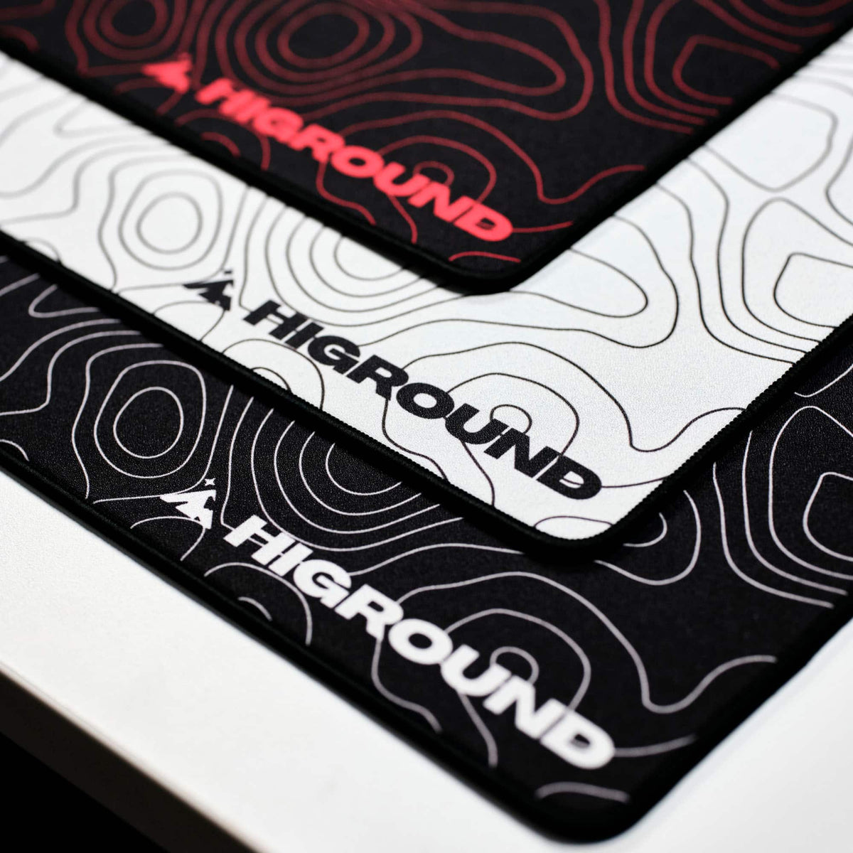 Higround - Gaming Mouse Pad XL - Black Ice